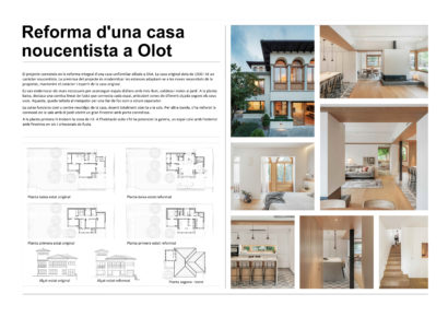 I10 Reforma d'una casa noucentista a Olot